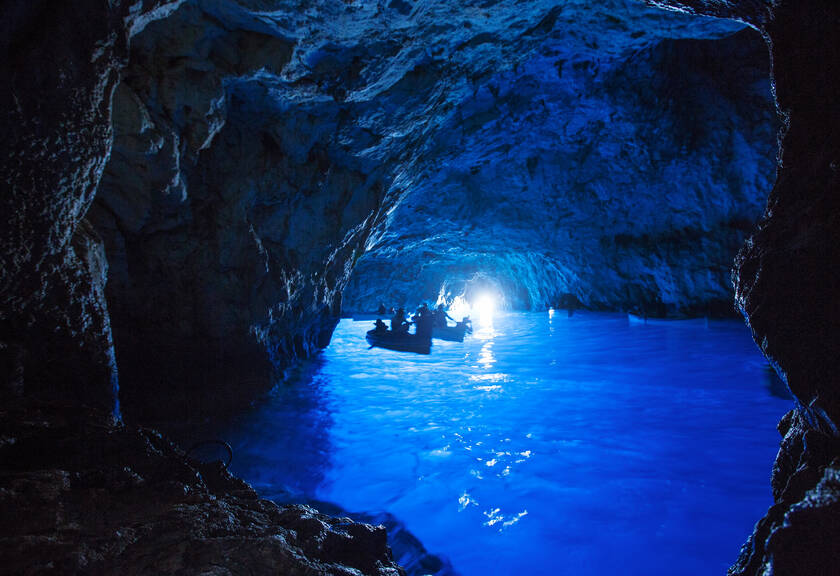 Capri: giro dell'isola e visita alla Grotta Azzurra - Laser