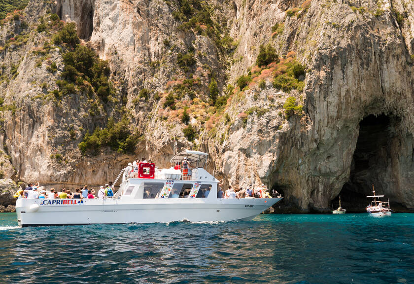 Capri: giro dell'isola e visita alla Grotta Azzurra - Laser