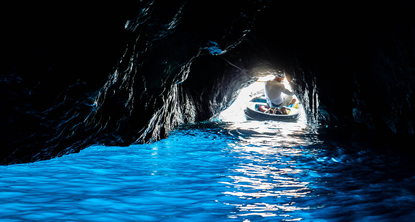 The best way to experience the beauty of Capri is by sea