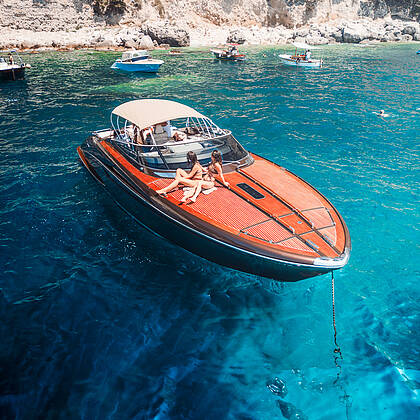 Luxury Rivarama 44 Speedboat (max 6 passengers)