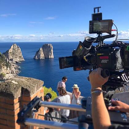 Riprese video per spot pubblicitari in barca