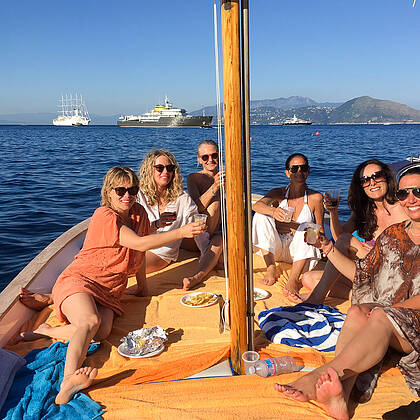 Capri Island Tour friends