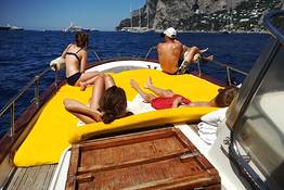 Full day by Gozzo Boat on the Amalfi Coast