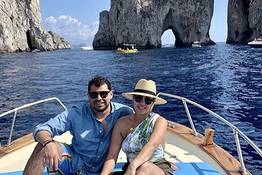Capri boat tour half day or full day with private boat 