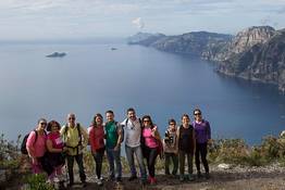 Escursione di gruppo sul Sentiero degli Dei con guida
