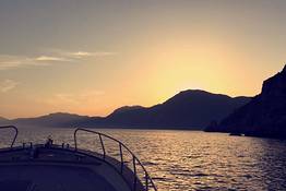 Crociera al tramonto in Costiera Amalfitana