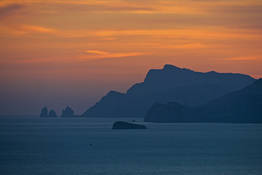 Crociera al tramonto in Costiera Amalfitana