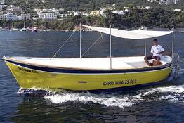 Capri 6-Meter Gozzo Boat Rental (no license required)