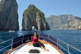 Capri: boat tour privato da Sorrento 