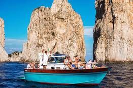 Capri Boat Tour with Pick-up from Amalfi
