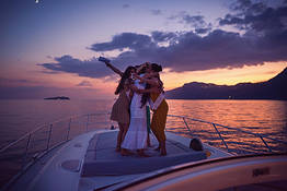 Amalfi coas: tour in barca al tramonto
