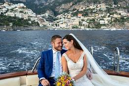Tour privato in barca con fotografo Wedding moments
