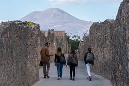 Pompei e Vesuvio: tour privato in Mercedes con guida