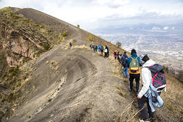 Mt.Vesuvius Private Tour 4h from Sorrento-Driver+Guide 