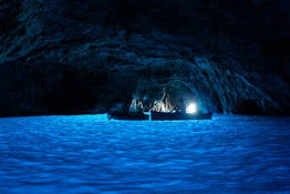 Capri and Blue Grotto Shared Boat Tour from Sorrento