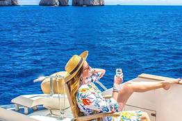 Capri + Amalfi Coast by Private Luxury Yacht or Gozzo