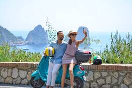 Scooter a noleggio a Capri per più giorni