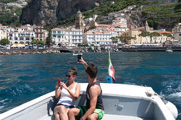 Tour in barca a Positano con bagno a Tordigliano