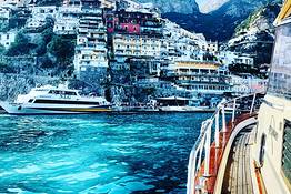 Tour di gruppo in barca ad Amalfi