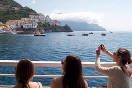 Tour in barca in Costiera + visita a Positano e Amalfi