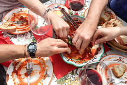 Pompeii & Vesuvius boat tour Light lunch & Wine Tasting