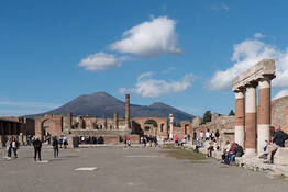 Tour privato di un giorno a Pompei, Ercolano e Vesuvio