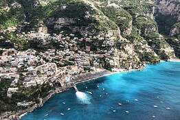 Tour in elicottero delle coste Amalfitana e Sorrentina