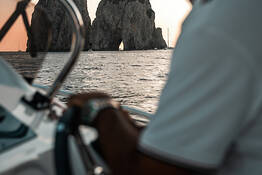 Private Boat Tour of Capri by Night